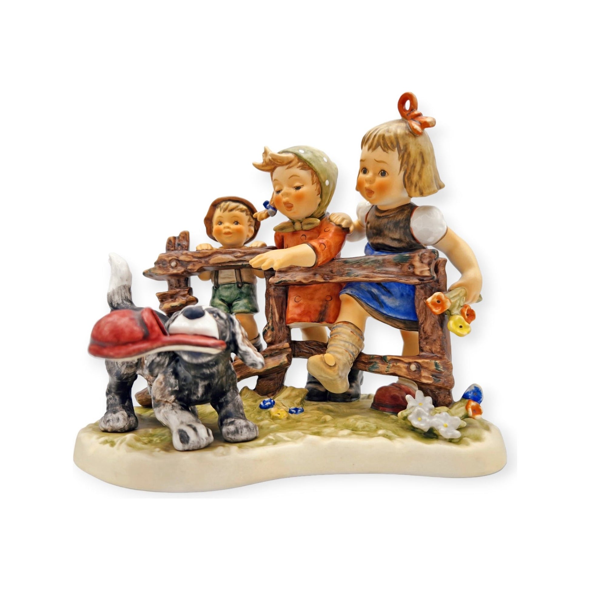 Hummel Large Figurine "Troublemaker" 2205 Moments In Time Edition TMK8 -