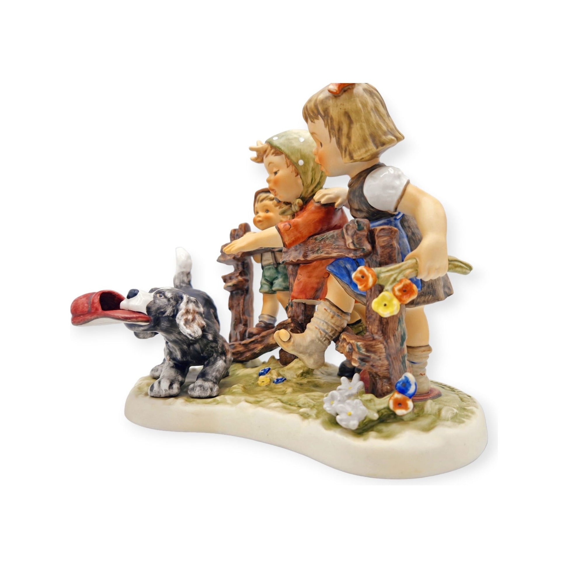 Hummel Large Figurine "Troublemaker" 2205 Moments In Time Edition TMK8 -