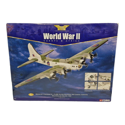 Corgi AA33303 1:72 Scale Boeing B - 17 Fortress IIA FL459, No220 Sq RAF Coastal - Toys & Games:Diecast & Vehicles:Aircraft & Spacecraft:Contemporary Manufacture